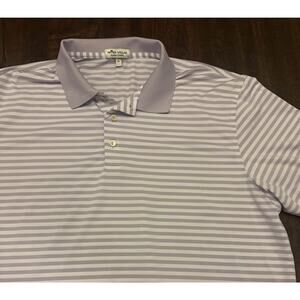 Peter Millar Dry Fit Luxury Golf Polo Size XL